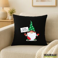 Kissen Wichtel Merry Christmas 40x40cm
