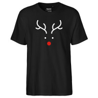 Herren T-Shirt Rentier Rudolph