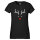 Damen T-Shirt Rentier Rudolph