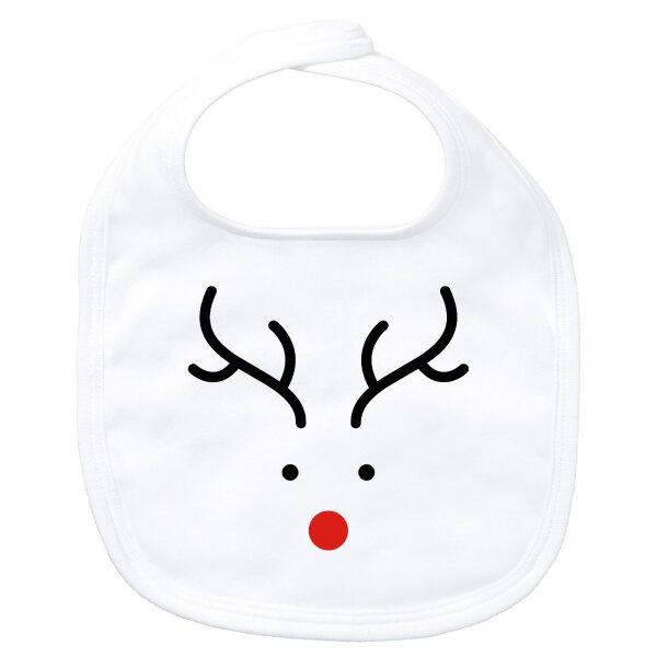 Baby Lätzchen Rentier Rudolph