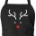 Schürze Rentier Rudolph