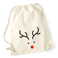 Turnbeutel Rentier Rudolph 12 Liter
