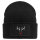 Beanie mit Patch Rentier Rudolph Black
