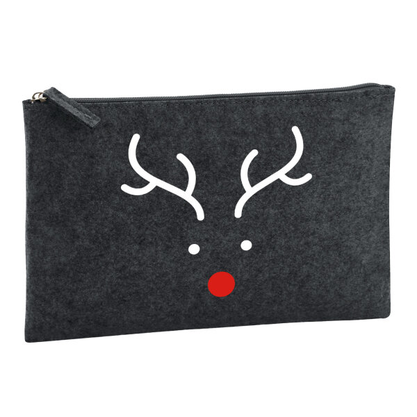 Kulturbeutel Rentier Rudolph 1 Liter Charcoal