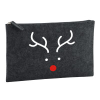 Kulturbeutel Rentier Rudolph 1 Liter Charcoal