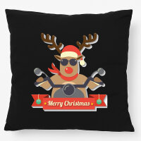 Kissen Cooles Rentier Rudolph 40x40cm