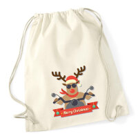 Turnbeutel Cooles Rentier Rudolph 12 Liter
