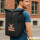Kurierrucksack Cooles Rentier Rudolph 30-44 Liter Black Melange