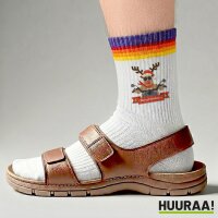 Unisex Socken Cooles Rentier Rudolph Baumwolle