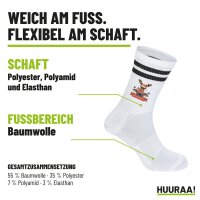 Unisex Socken Cooles Rentier Rudolph Baumwolle