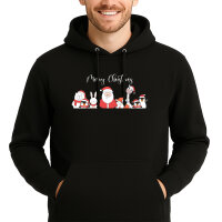 Unisex Hoodie Merry Christmas Familie Weihnachtshelfer