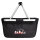Einkaufskorb faltbar Merry Christmas Familie Weihnachtshelfer 20 Liter Black