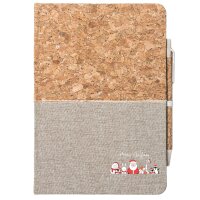 Notizbuch A5 Merry Christmas Familie Weihnachtshelfer 80...