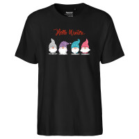 Herren T-Shirt Hello Winter Wichtel Weihnachtself