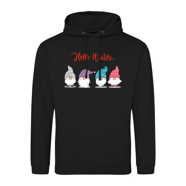 Unisex Hoodie Hello Winter Wichtel Weihnachtself