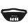 Bauchtasche Hello Winter Wichtel Weihnachtself 2,5 Liter Black