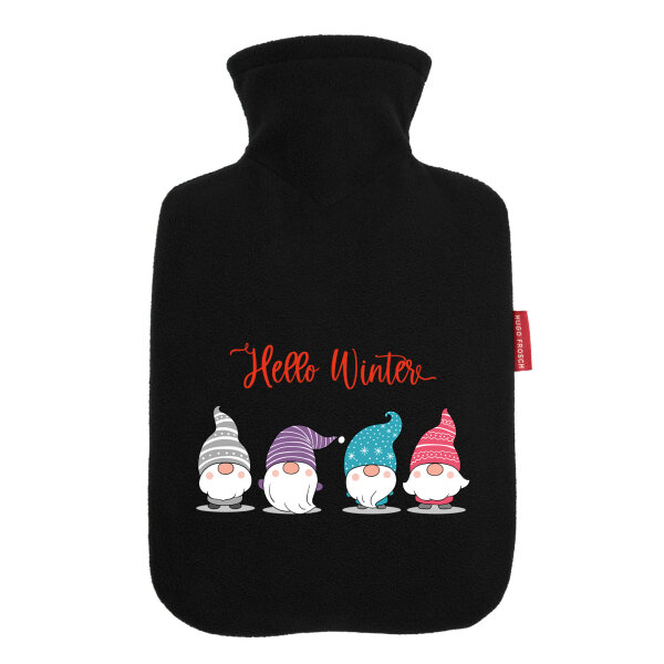 Wärmflasche Hello Winter Wichtel Weihnachtself