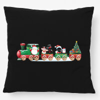 Kissen Weihnachtszug Weihnachten 40x40cm