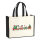Jutetasche Weihnachtszug Weihnachten 21 Liter Black