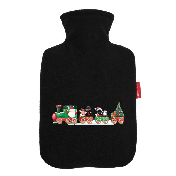 Wärmflasche Weihnachtszug Weihnachten