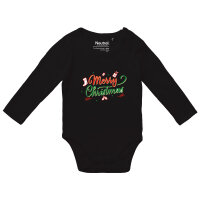 Baby Body Merry Christmas Grün Rot