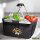 Einkaufskorb faltbar Love & Joy Schriftzug 20 Liter Black