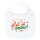 Baby Lätzchen Let it Snow Schriftzug Klettverschluss