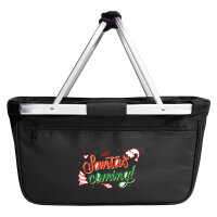 Einkaufskorb faltbar Santa is Coming Schriftzug 20 Liter...