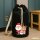 Seesack Weihnachtsmann Rudolph und Schneemann 20 Liter Black