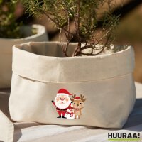 Organizer Weihnachtsmann Rudolph und Schneemann