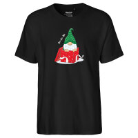 Herren T-Shirt Ho Ho Ho Wichtel Weihnachtsgeschenk