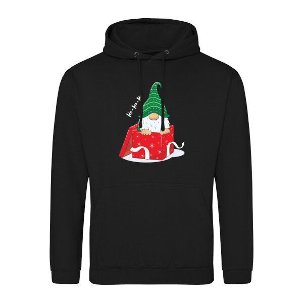 Unisex Hoodie Ho Ho Ho Wichtel Weihnachtsgeschenk