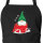Schürze Ho Ho Ho Wichtel Weihnachtsgeschenk mit Taschen