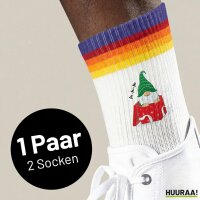 Unisex Socken Ho Ho Ho Wichtel Weihnachtsgeschenk Baumwolle