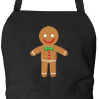 Schürze Lebkuchenmann Lebkuchenfigur mit Taschen