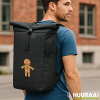 Kurierrucksack Lebkuchenmann Lebkuchenfigur 30-44 Liter...