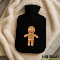 Wärmflasche Lebkuchenmann Lebkuchenfigur