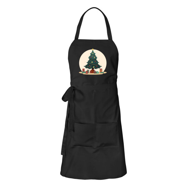 Schürze Weihnachtsbaum Tannenbaum mit Taschen