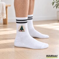 Unisex Socken Weihnachtsbaum Tannenbaum Baumwolle