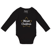 Baby Body Weihnachtsstern Merry Christmas