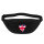 Bauchtasche England Flagge Herz 2,5 Liter Black