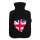 Wärmflasche England Flagge Herz