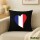 Kissen Frankreich Flagge Herz 40x40cm