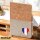 Notizbuch A5 Frankreich Flagge Herz 80 Blatt inkl. Kugelschreiber