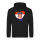 Unisex Hoodie Kroatien Flagge Herz