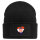 Beanie mit Patch Kroatien Flagge Herz Black