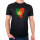 Herren T-Shirt Portugal Flagge Herz