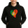 Unisex Hoodie Portugal Flagge Herz