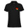Damen Polo Shirt Deutschland Flagge Herz