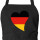 Schürze Deutschland Flagge Herz mit Taschen